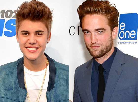 Justin Bieber, Robert Pattinson Justin Bieber, Robert Pattinson